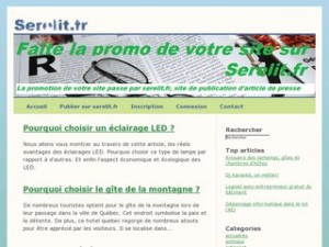 site de communiqués de presse serelit.fr